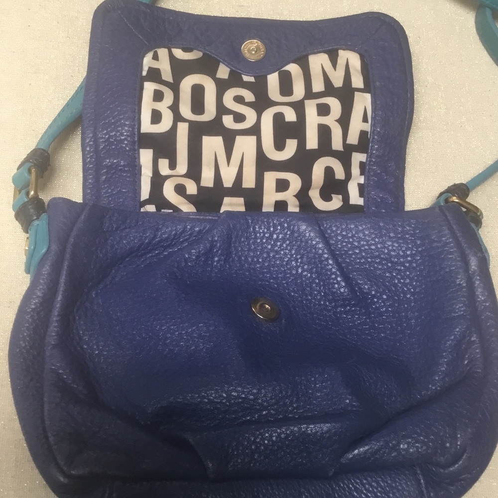 Marc by Marc Jacobs Blue Crossbody with Teal Strap - Picture 4 of 6